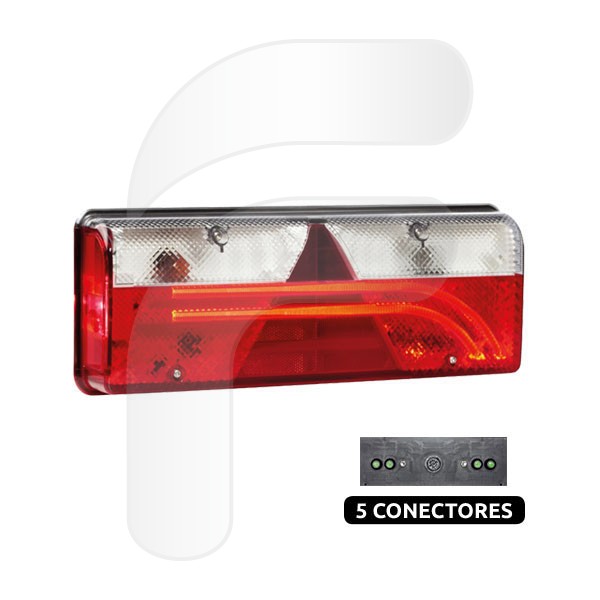 REAR LAMPS REAR LAMPS WITH TRIANGLE 5 CONNECTOR EU